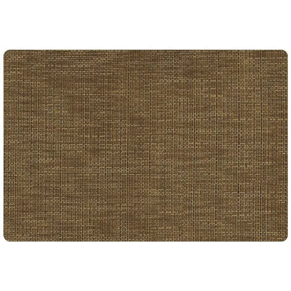 Freelance Basketweave Table Mat Set, Kitchen & Dining Placemats, Set of 6 pcs, 30 x 45 cm - grahsajja