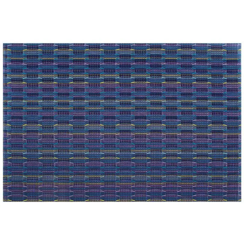 Freelance Basketweave Table Mat Set, Kitchen & Dining Placemats, Set of 6 pcs, 30 x 45 cm - grahsajja