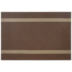 Freelance Basketweave Table Mat Set, Kitchen & Dining Placemats, Set of 6 pcs, 30 x 45 cm - grahsajja