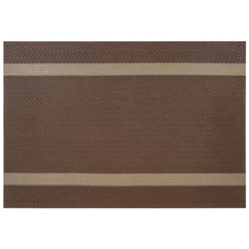 Freelance Basketweave Table Mat Set, Kitchen & Dining Placemats, Set of 6 pcs, 30 x 45 cm - grahsajja