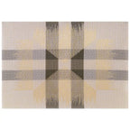 Freelance Basketweave Table Mat Set, Kitchen & Dining Placemats, Set of 6 pcs, 30 x 45 cm - grahsajja