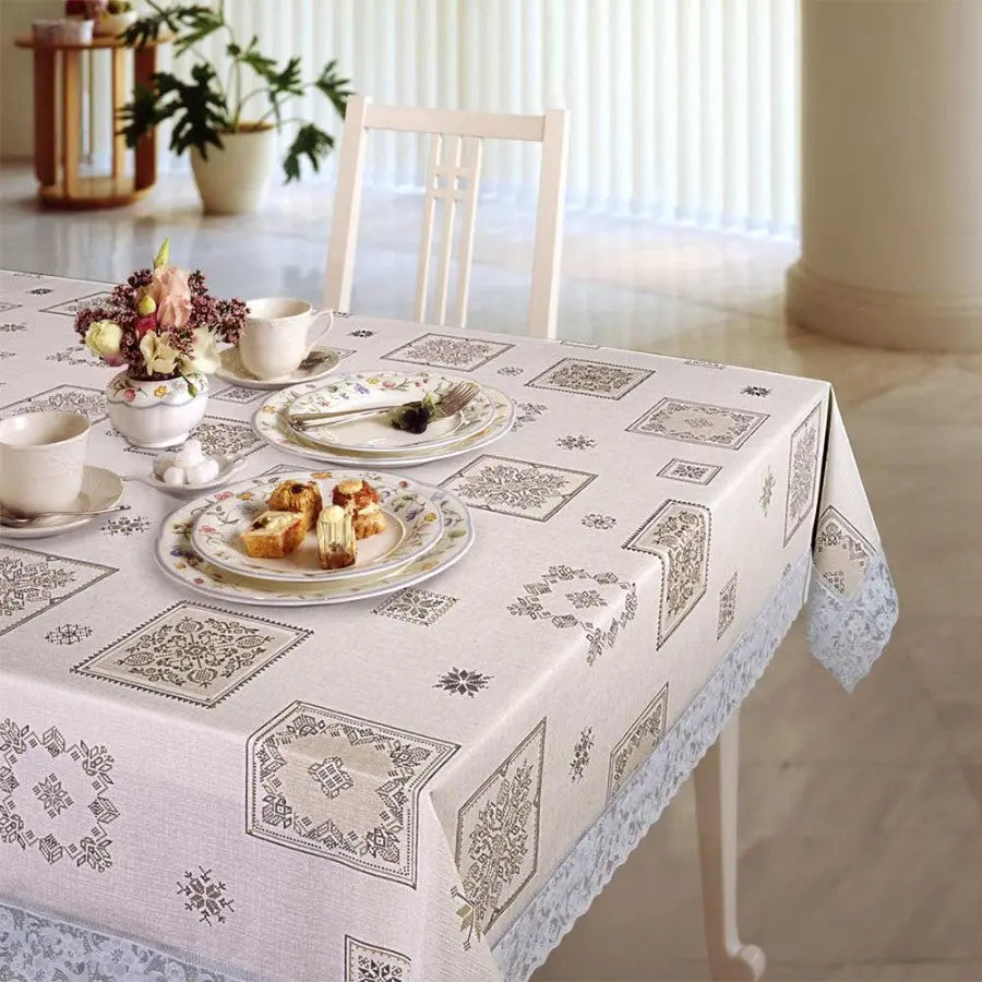 Freelance Tuscany Table Cover (6-8 seater) 60x90 inches - grahsajja