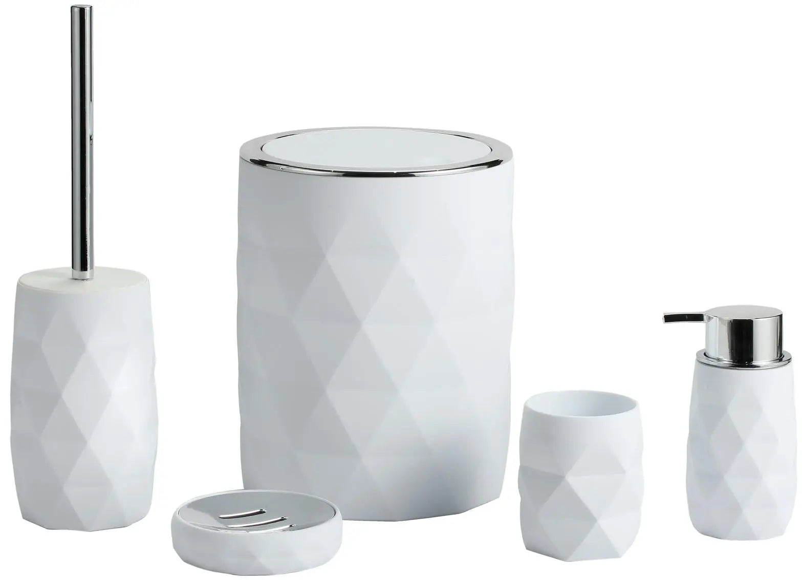 Oasis bath set | KL509136 White Silver OBSESSIONS