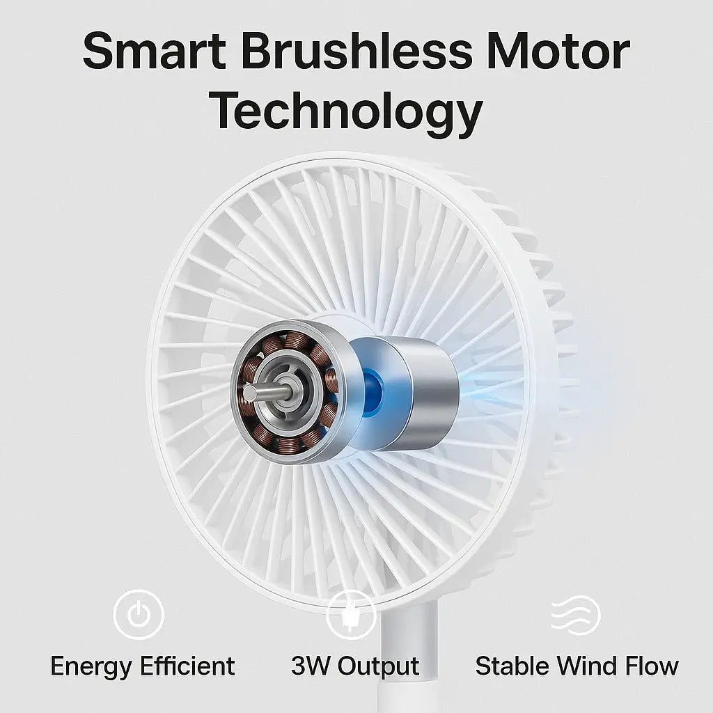 All Day Wireless™ Rechargeable Folding Fan grahsajja