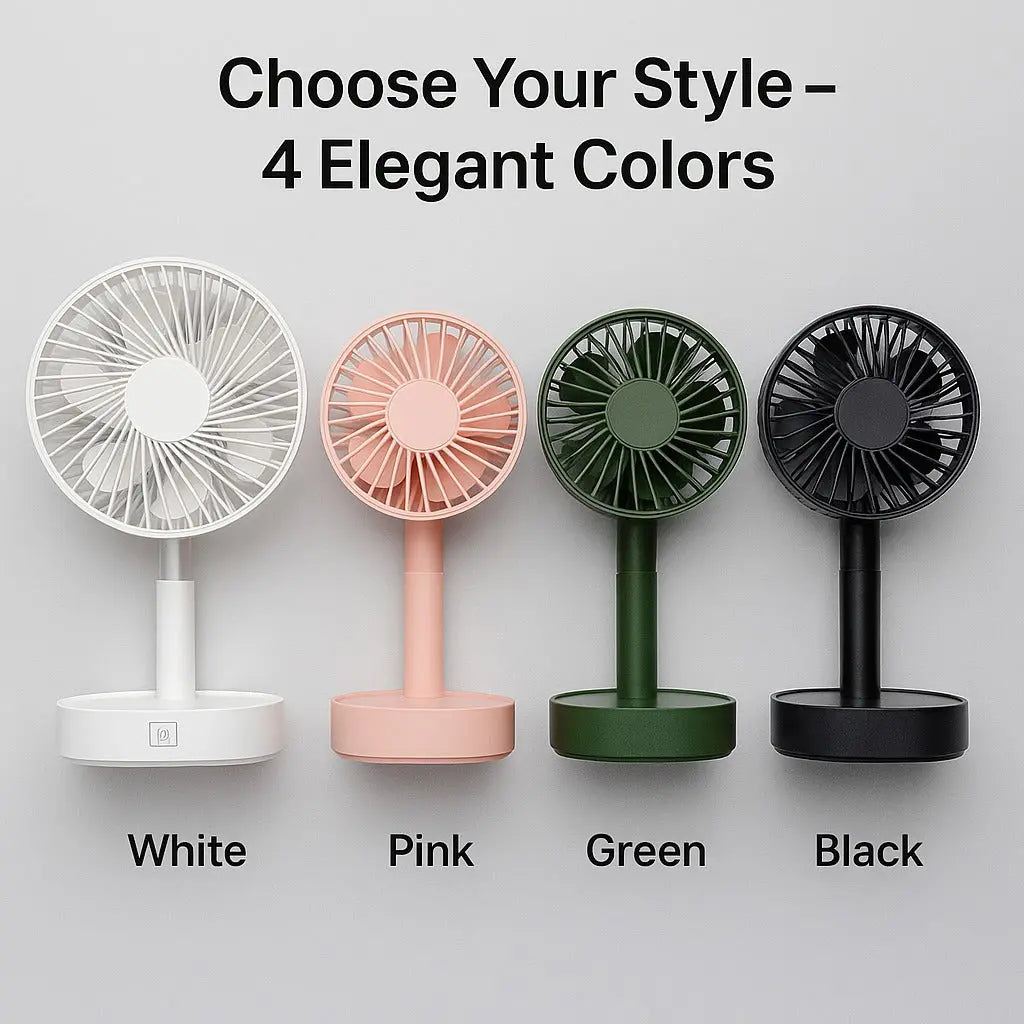 All Day Wireless™ Rechargeable Folding Fan grahsajja