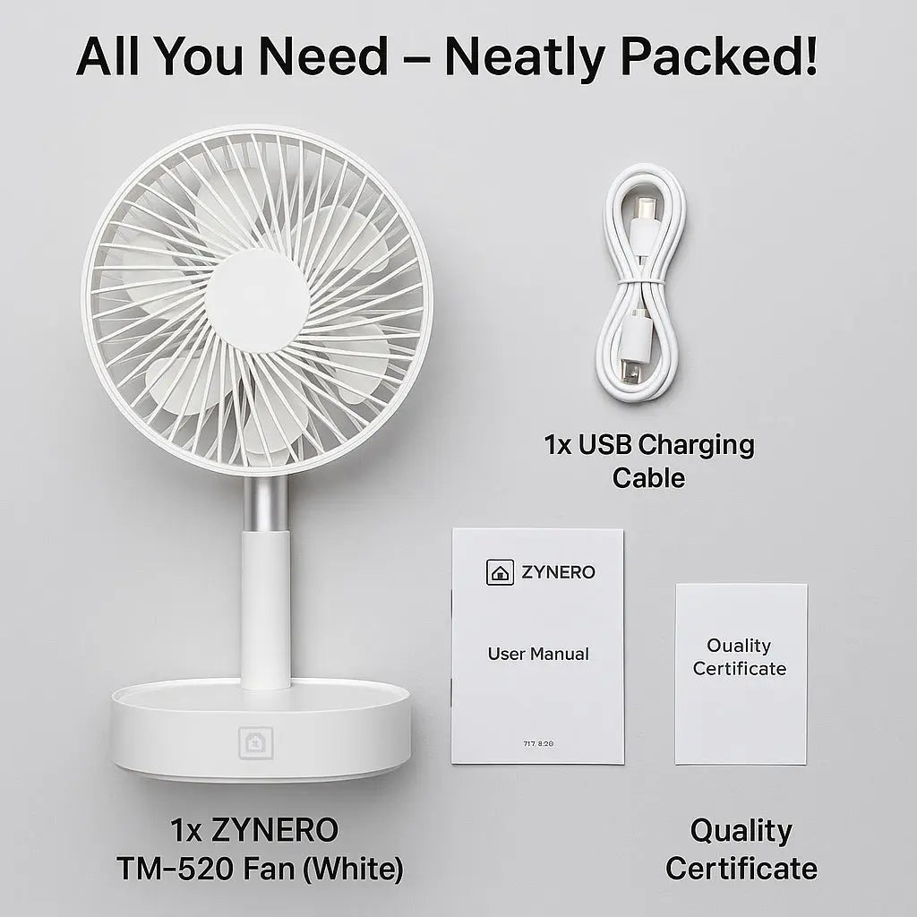 All Day Wireless™ Rechargeable Folding Fan grahsajja