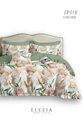 La Casa Printed bedsheet Elezia Collection KingSize bedsheet 2pcPillow Cover Floral Swirl LA CASA