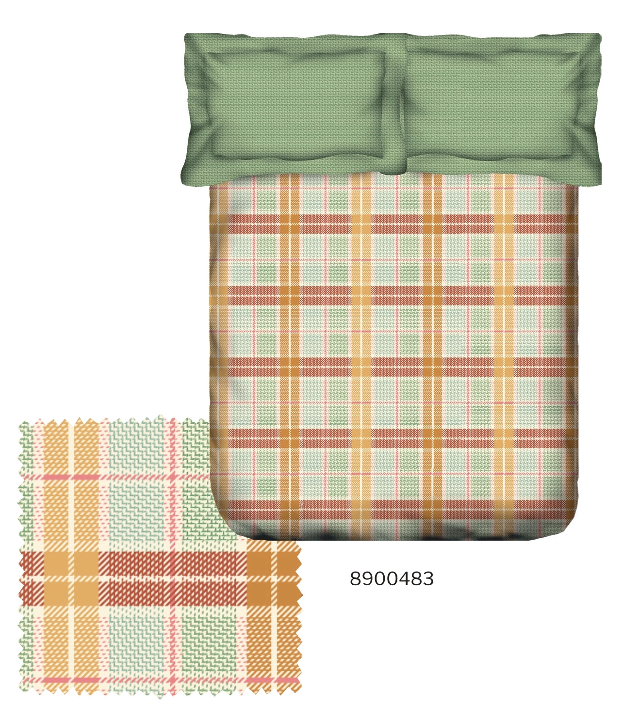 4pcs Set Portico New York Cadence 250 Bed-in-bag SS2025