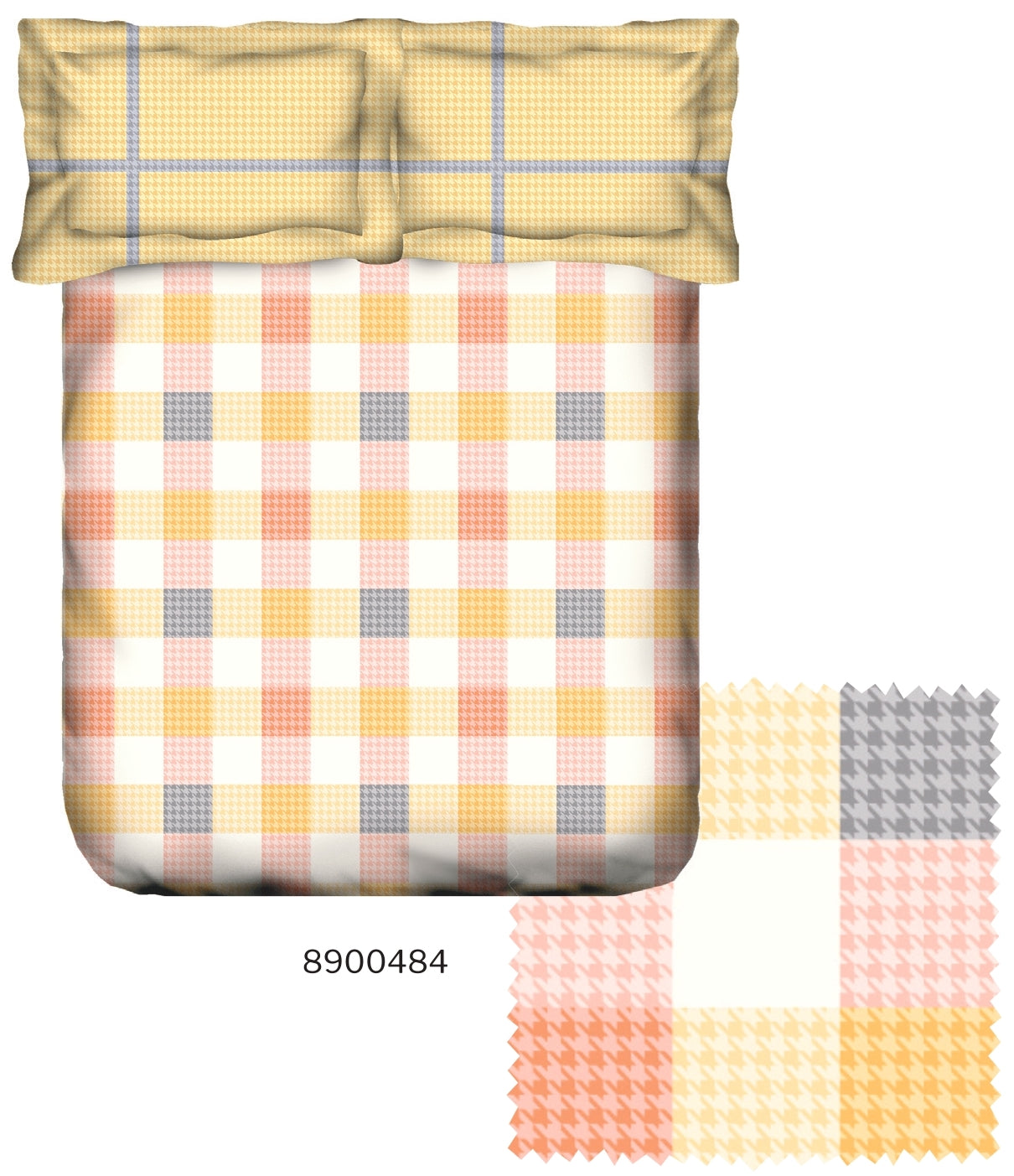 4pcs Set Portico New York Cadence 250 Bed-in-bag SS2025