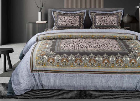 Spread Spain SGBK311- 550 TC 100 % COTTON PRINTS BEDDING COLLECTION | Cotton Double Bedsheet - grahsajja