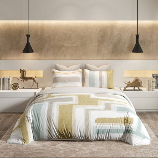 D'decor Bedsheet Super King Size Maze|Souvenir Collection | King Size Bedsheet - grahsajja
