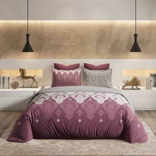D'decor Bedsheet Super King Size BRIDAL BLUSH|Souvenir Collection | King Size Bedsheet - grahsajja