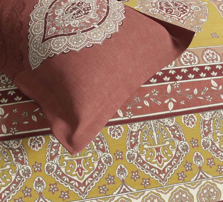 D'Decor Bedsheet Super King Size ARONA|Souvenir Collection | King Size Bedsheet - grahsajja