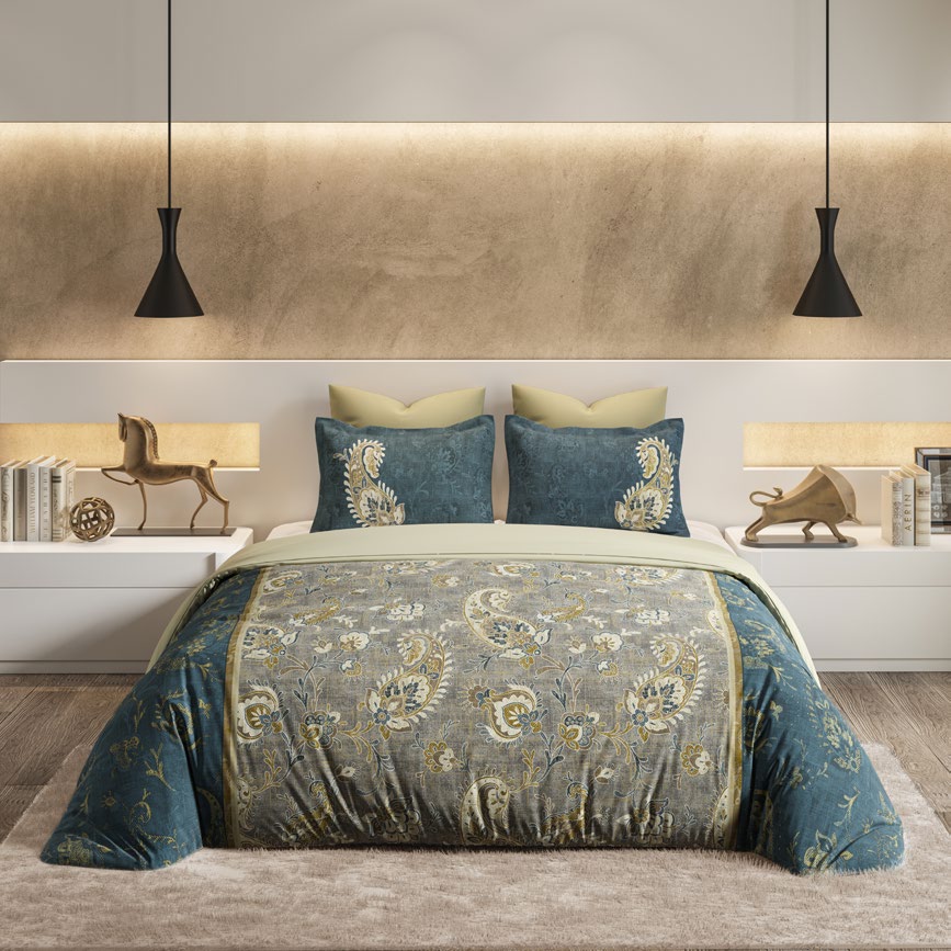 D'Decor Bedsheet Super King Size ARONA|Souvenir Collection | King Size Bedsheet - grahsajja