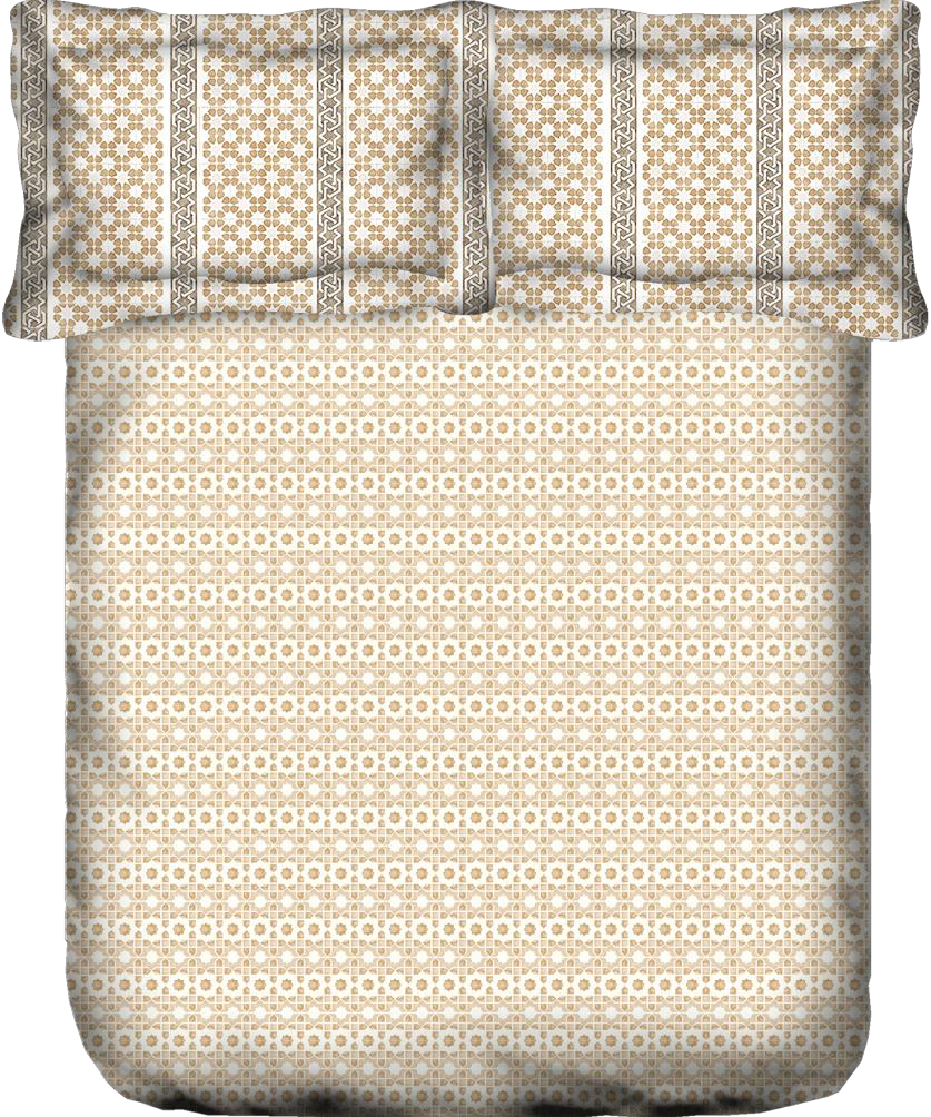 Portico Sparkle Double Bedsheet 224CM X 254CM 2PcsPillow Cover