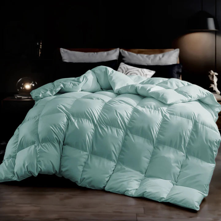 Tevel Down Feather Duvet- 575 GSM Stone blue