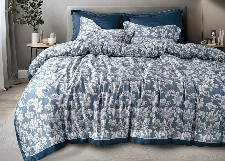 Spread Spain Made From Green 550 TC Cotton & Bamboo Bedsheets | Summer Bed Sheet SPREAD HOME PROD PVT LTD.