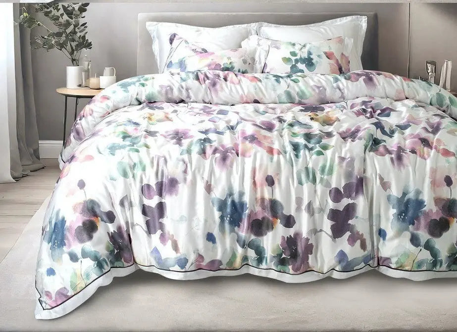 Spread Spain Made From Green 550 TC Cotton & Bamboo Bedsheets | Summer BedSheet SPREAD HOME PROD PVT LTD.