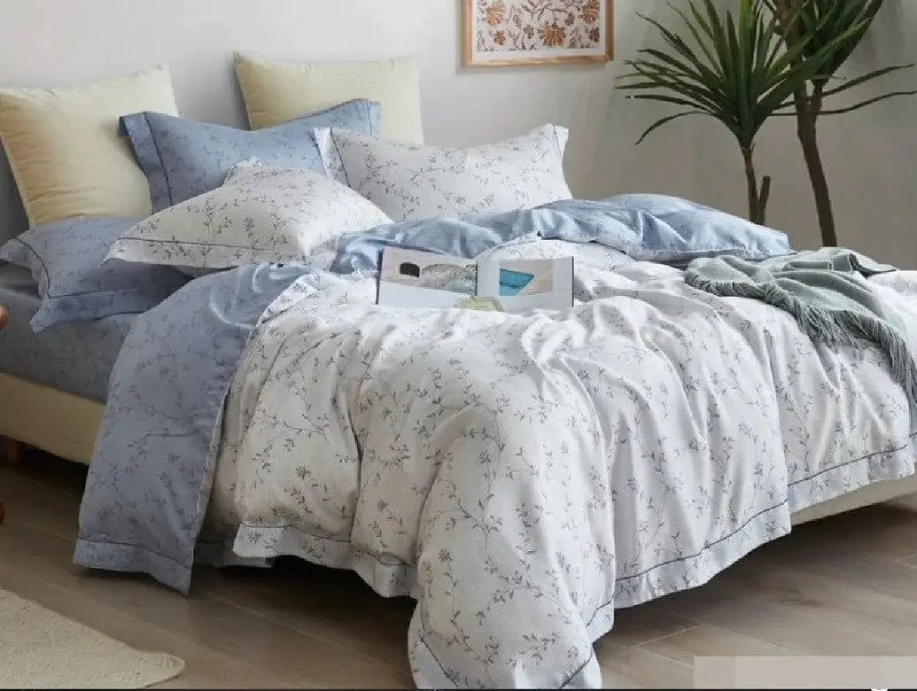 Spread Spain Made From Green 550 TC Cotton & Bamboo Bedsheets | Summer BedSheet SPREAD HOME PROD PVT LTD.