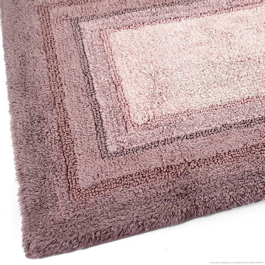 Luxury Anti-Skid Tufted Cotton Floor Mat - Exquisite Comfort for Living & Bath Area - Slip-Resistant & Plush Design - Elevate Your Home with Italian Elegance! (Confetto) - grahsajja