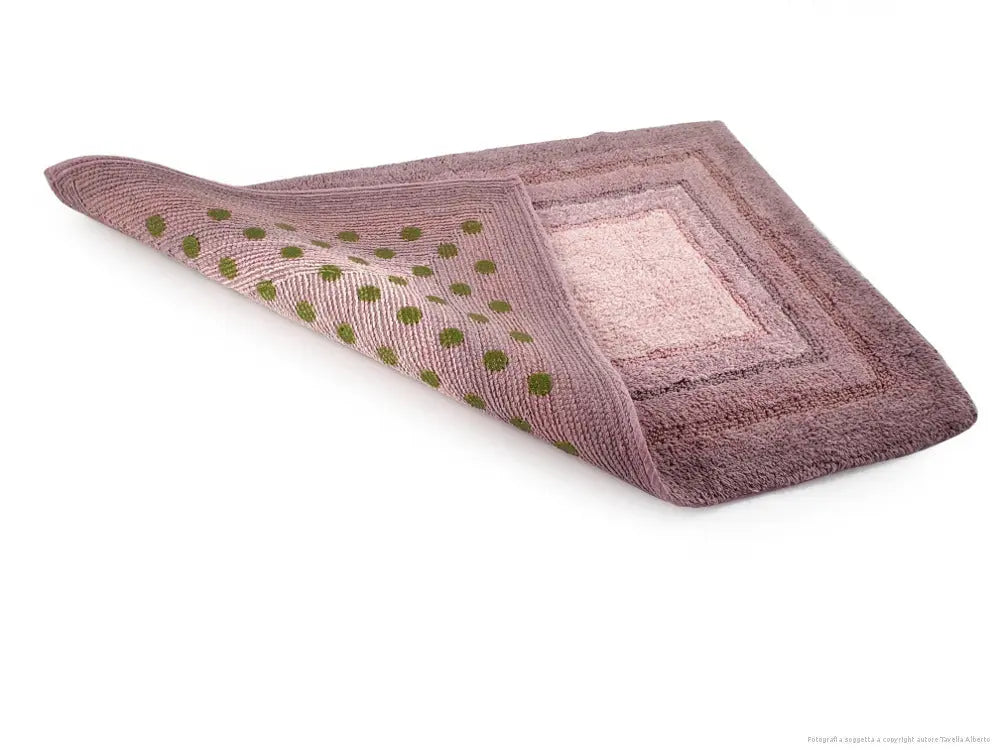 Luxury Anti-Skid Tufted Cotton Floor Mat - Exquisite Comfort for Living & Bath Area - Slip-Resistant & Plush Design - Elevate Your Home with Italian Elegance! (Confetto) - grahsajja