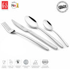 Chef Vicky Ratnani's Signature Collection By FnS Thames Stainless Steel 24 Pcs Cutlery