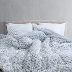 Moonlight WInter Fauxfur double bed Blanket - grahsajja