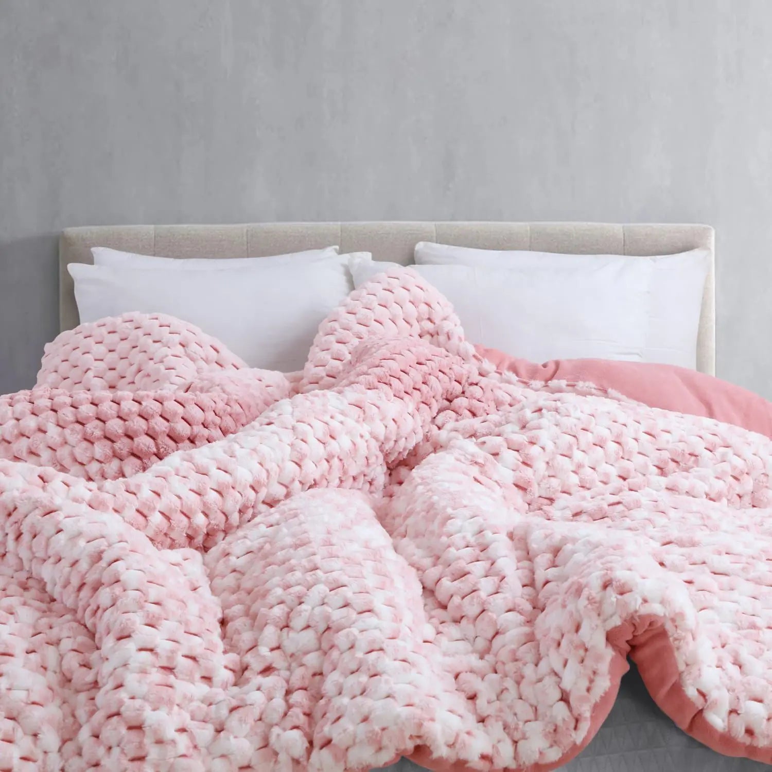 Moonlight WInter Fauxfur double bed Blanket - grahsajja