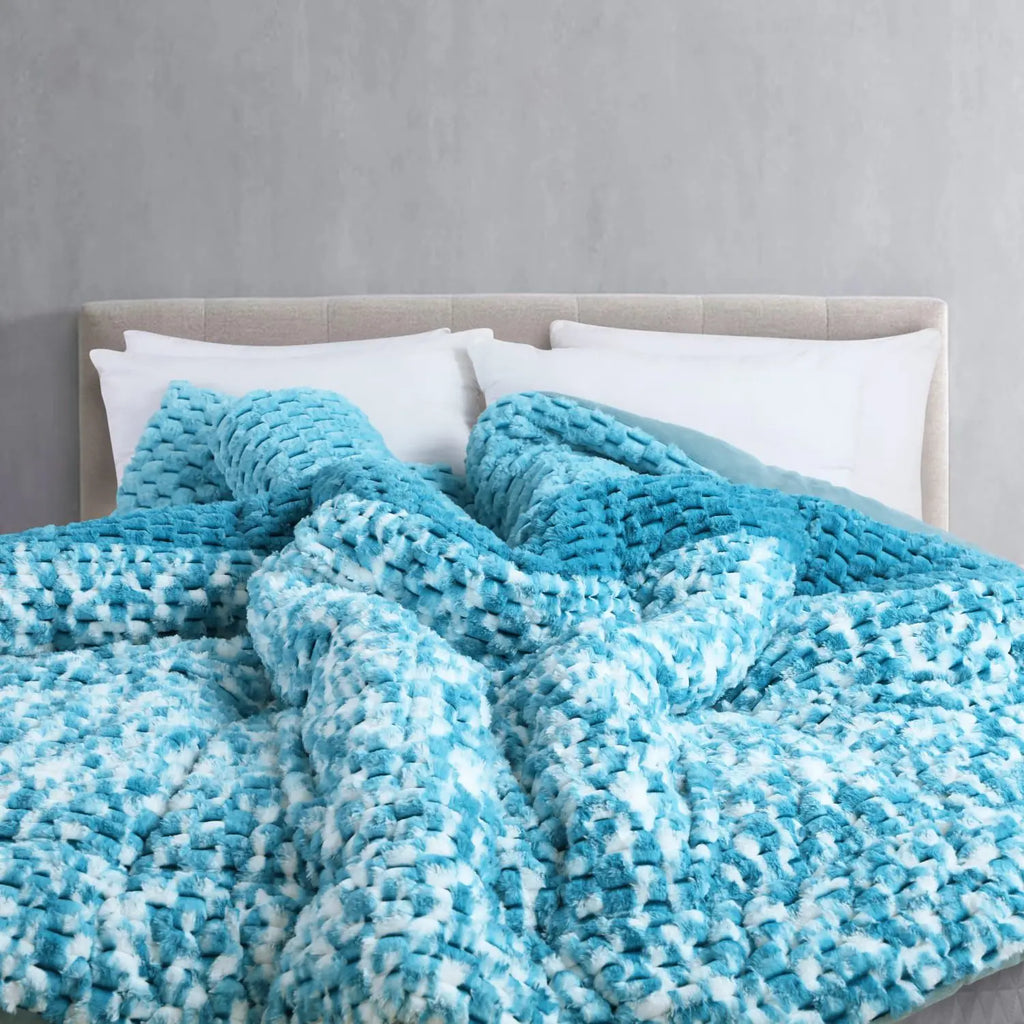 Moonlight WInter Fauxfur double bed Blanket - grahsajja