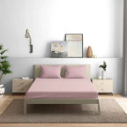 300TC Solid Colour King size Bedsheet with 2pc Pillow Cover - grahsajja