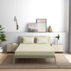 300TC Solid Colour King size Bedsheet with 2pc Pillow Cover - grahsajja