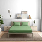 300TC Solid Colour King size Bedsheet with 2pc Pillow Cover - grahsajja