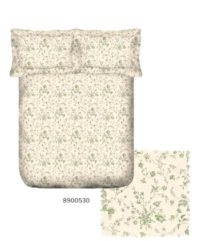Portico New York Whispering Tales Multicolour Cotton Super King Bedsheet Set - 274x274cm - 3Pcs Portico