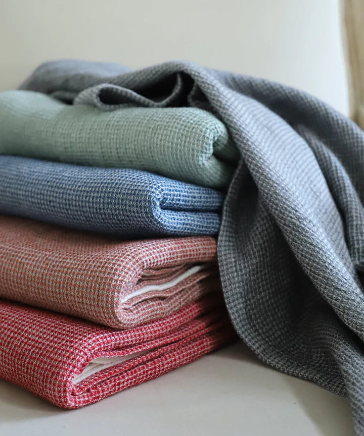 Doctor Towel Bamboo Waffle Weave Towel 75 cm X 180 cm - grahsajja