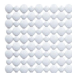 Shower Mat Non Slip for Bathroom, Anti Skid Bathtub Mat (Plastic Stripped- Rubber Base, 39cm x 83cm)- LightGrey - grahsajja