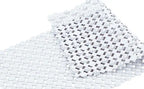 Shower Mat Non Slip for Bathroom, Anti Skid Bathtub Mat (Plastic Stripped- Rubber Base, 39cm x 83cm)- LightGrey - grahsajja