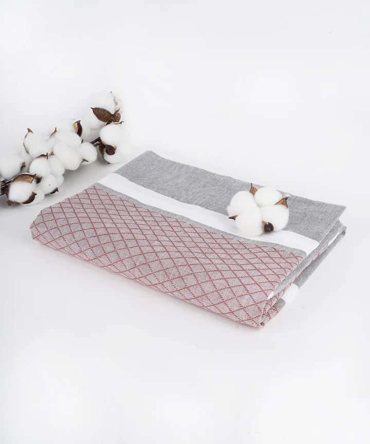 Doctor Towel Brocade Cotton Bath Towel 75 cm X 150 cm - grahsajja