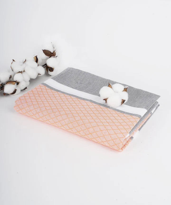 Doctor Towel Brocade Cotton Bath Towel 75 cm X 150 cm - grahsajja