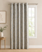 Gold  Leaf Curtain | Grahsajja | Polyester | 48 Inch Width
