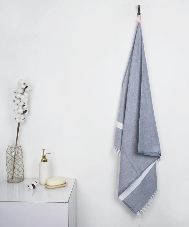 Doctor Towel Cambric Solid Cotton Bath Towel 75 cm X 150 cm - grahsajja