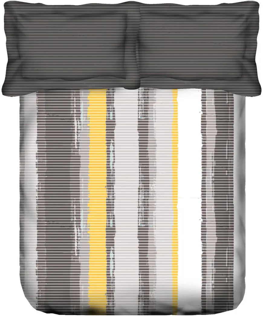 PORTICO MARVELLA Cotton 144TC Printed 3Pcs Bedsheet - grahsajja