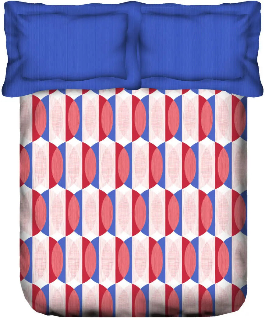 PORTICO MARVELLA Cotton 144TC Printed 3Pcs Bedsheet Set - grahsajja