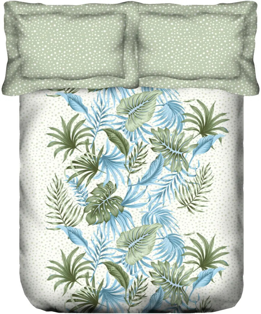 PORTICO MARVELLA Cotton 144TC Printed 3Pcs Bedsheet Set - grahsajja