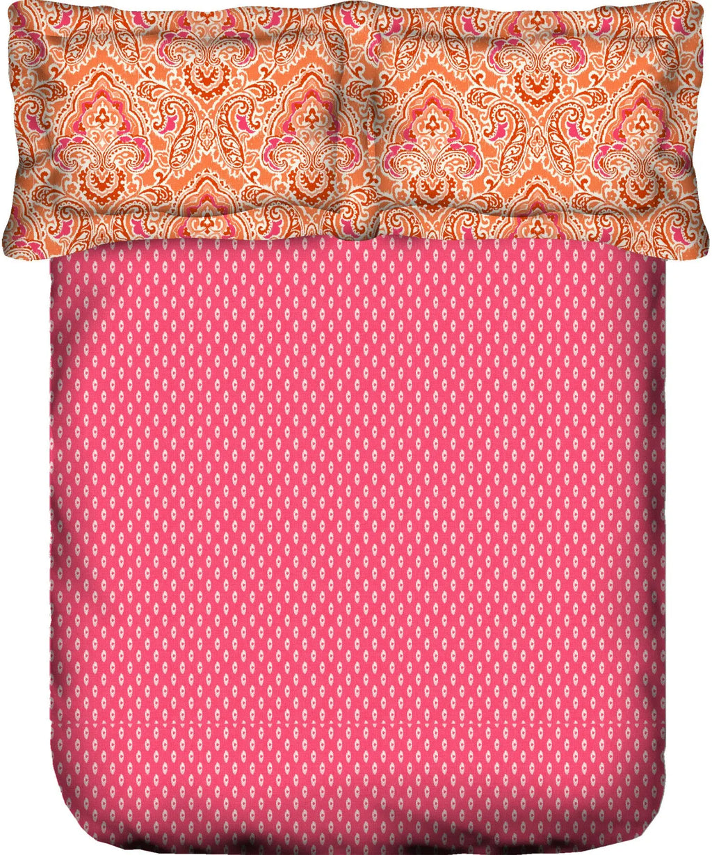 Portico Marvella 144TC Super King Bedsheet 2024-25 - MARK05 Printed Design