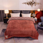 Marbella Mink Blanket Brown Brick - grahsajja