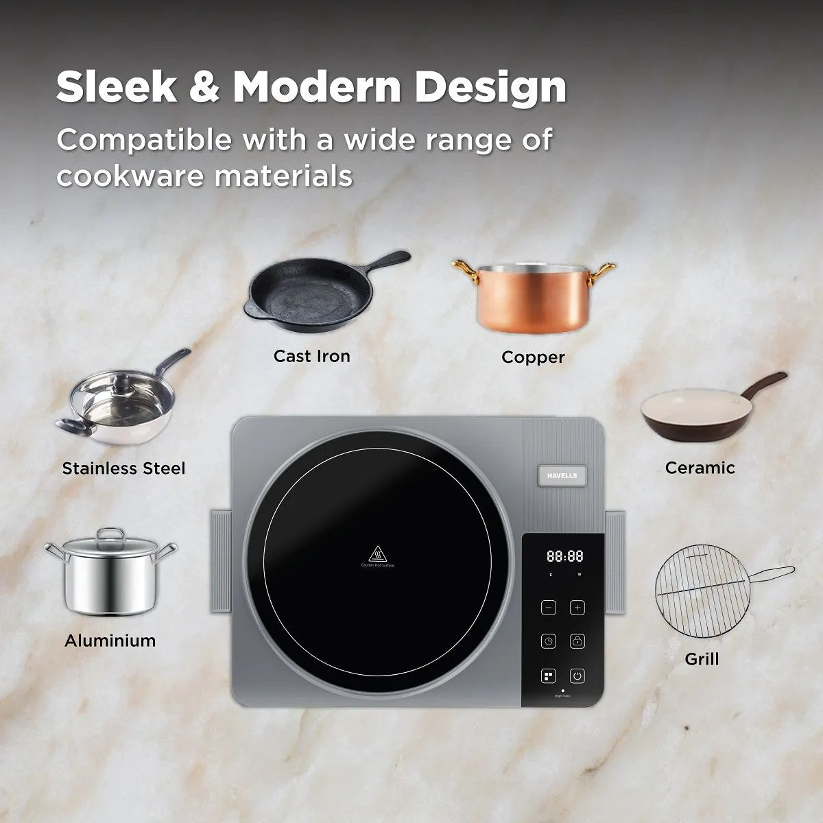 Infrared Cooktop EZ Heat TC20 With Grill