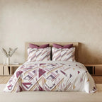 Omega Collection King Size Bedsheet with 2 Pc pillow Covers | D'Decor - grahsajja