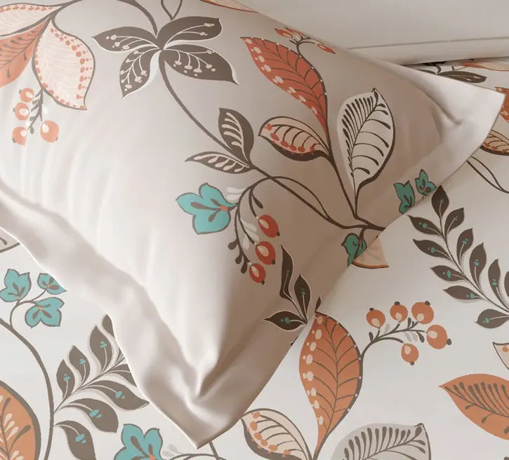 Omega Collection King Size Bedsheet with 2 Pc pillow Covers | D'Decor - grahsajja