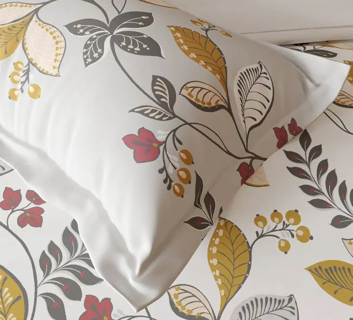 Omega Collection King Size Bedsheet with 2 Pc pillow Covers | D'Decor - grahsajja