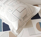 Omega Collection King Size Bedsheet with 2 Pc pillow Covers | D'Decor - grahsajja